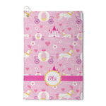 Princess Carriage Waffle Weave Golf Towel (Personalized)