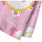 Princess Carriage Waffle Weave Towel - Closeup of Material Image