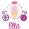 Princess Carriage Wall Graphic Decal