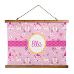 Princess Carriage Wall Hanging Tapestry - Wide (Personalized)