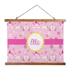Princess Carriage Wall Hanging Tapestry - Wide (Personalized)