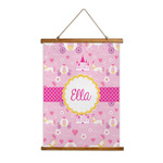 Princess Carriage Wall Hanging Tapestry - Tall (Personalized)