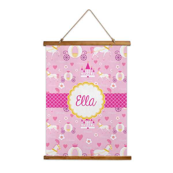 Custom Princess Carriage Wall Hanging Tapestry - Tall (Personalized)