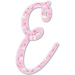 Princess Carriage Letter Decal - Medium (Personalized)