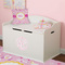 Princess Carriage Wall Monogram on Toy Chest