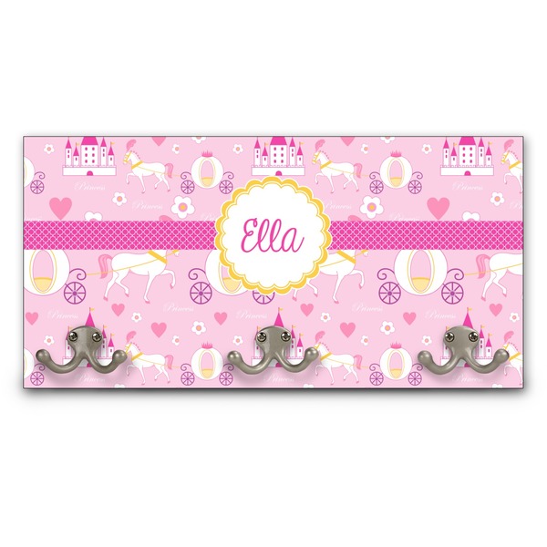 Custom Princess Carriage Wall Mounted Coat Rack (Personalized)