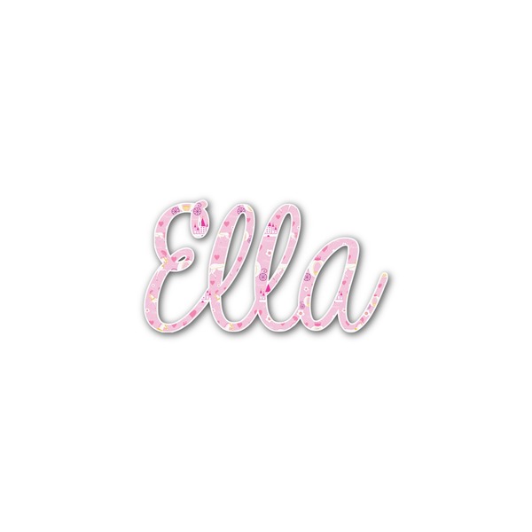 Custom Princess Carriage Name/Text Decal - Custom Sizes (Personalized)