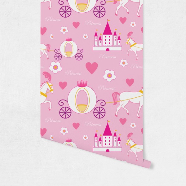 Princess Carriage Wallpaper on Wall