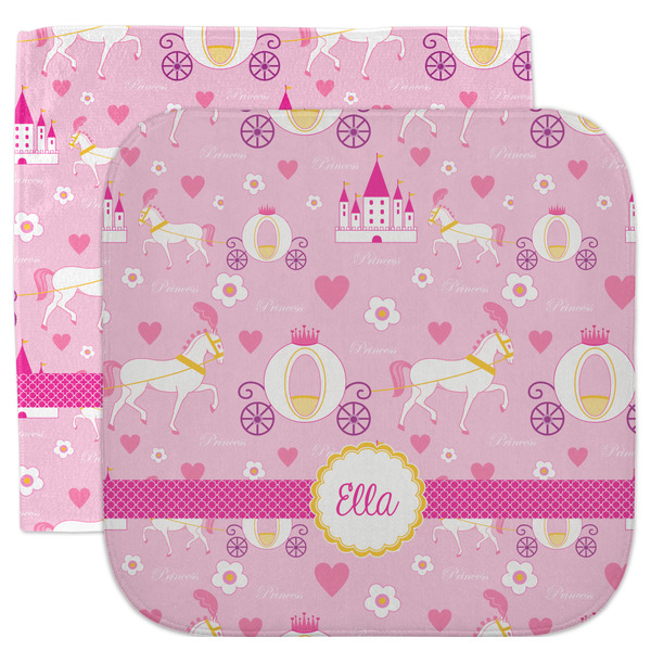 Custom Princess Carriage Facecloth / Wash Cloth (Personalized)
