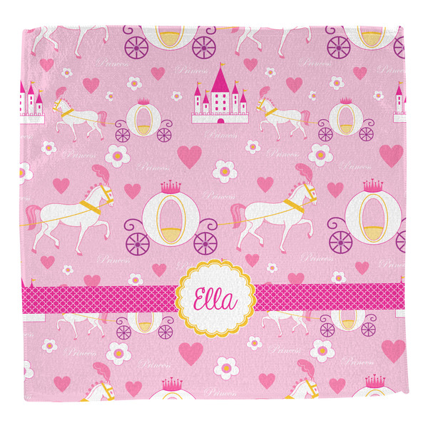 Princess Carriage Washcloth - Front - No Soap