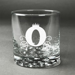 Princess Carriage Whiskey Glass - Engraved