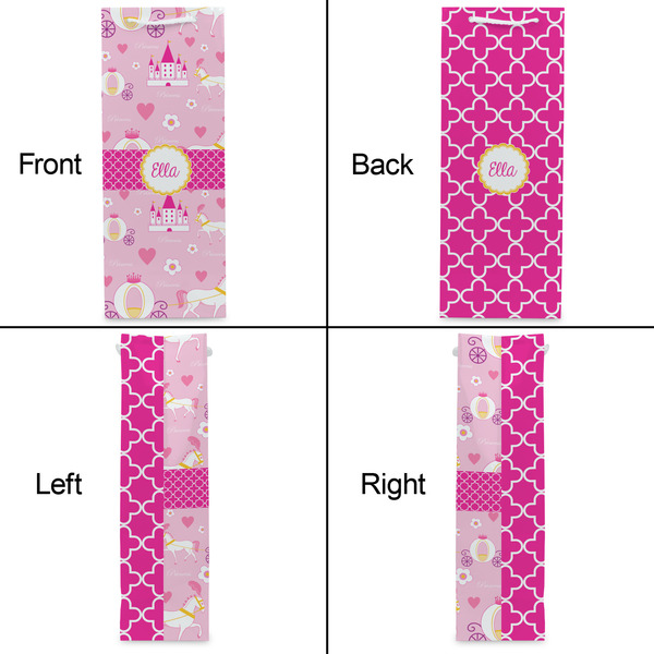 Princess Carriage Wine Gift Bag - Matte - Approval
