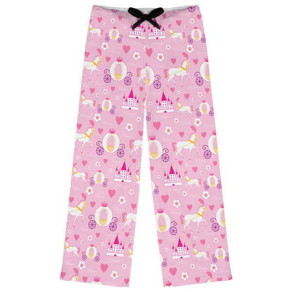 Custom Princess Carriage Womens Pajama Pants - M
