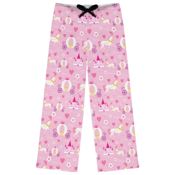 Custom Princess Carriage Womens Pajama Pants - S