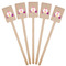 Princess Carriage Wooden 6.25" Stir Stick - Rectangular - Fan View
