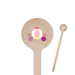 Princess Carriage Round Wooden Stir Sticks