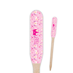 Princess Carriage Paddle Wooden Food Picks (Personalized)