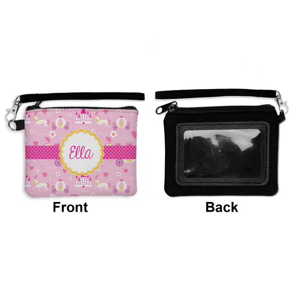 Princess Carriage Wristlet ID Cases - Front & Back