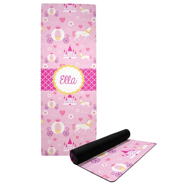 Custom Princess Carriage Yoga Mat (Personalized)
