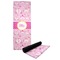 Princess Carriage Yoga Mat with Black Rubber Back Full Print View
