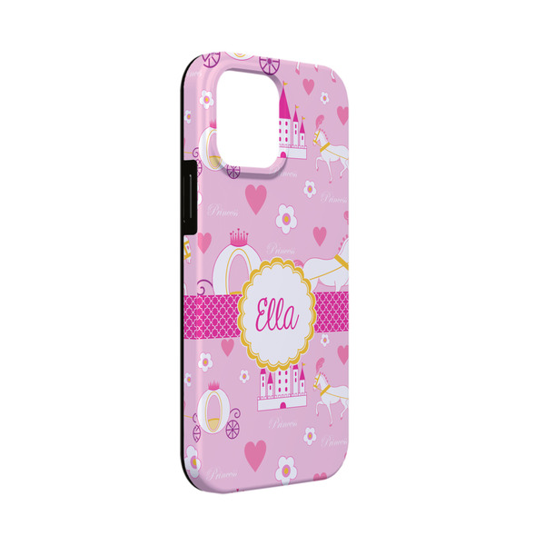 Custom Princess Carriage iPhone Case - Rubber Lined - iPhone 13 Mini (Personalized)