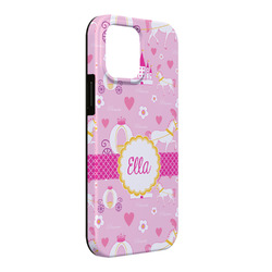 Princess Carriage iPhone Case - Rubber Lined - iPhone 13 Pro Max (Personalized)