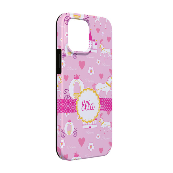 Custom Princess Carriage iPhone Case - Rubber Lined - iPhone 13 Pro (Personalized)
