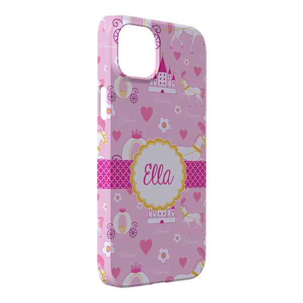 Custom Princess Carriage iPhone Case - Plastic - iPhone 14 Plus (Personalized)