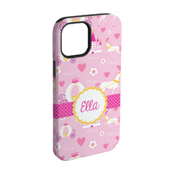 Princess Carriage iPhone Case - Rubber Lined - iPhone 15 Pro (Personalized)