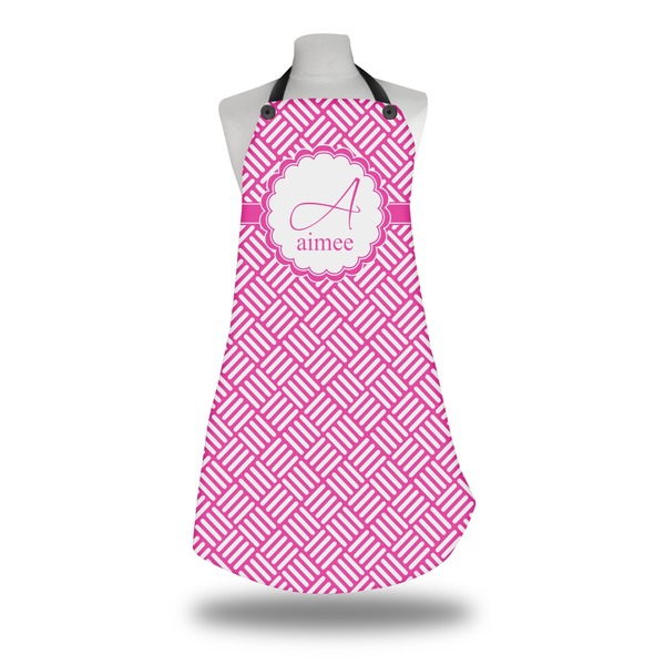 Custom Square Weave Apron w/ Name and Initial