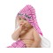 Hashtag Baby Hooded Towel on Child
