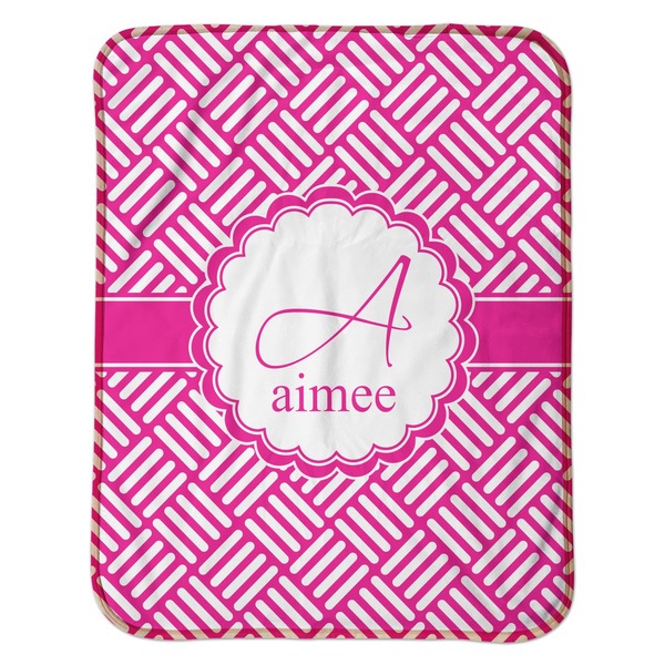 Hashtag Baby Sherpa Blanket - Flat