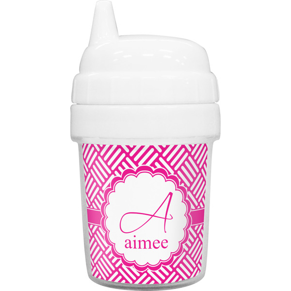 Custom Square Weave Baby Sippy Cup (Personalized)