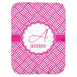 Square Weave Baby Swaddling Blanket (Personalized)