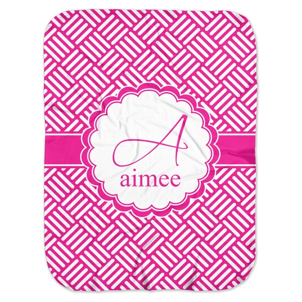 Custom Square Weave Baby Swaddling Blanket (Personalized)