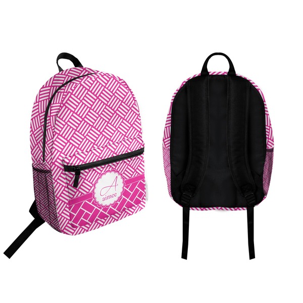Hashtag Backpack front and back - Apvl