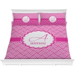Square Weave Comforter Set - King (Personalized)