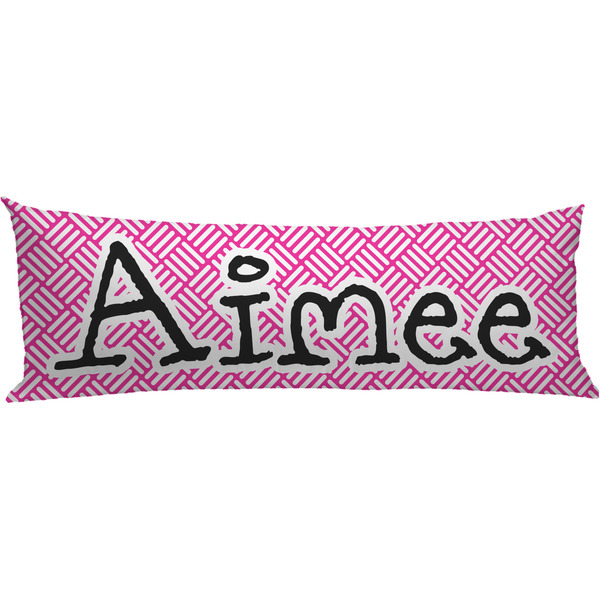 Custom Square Weave Body Pillow Case (Personalized)