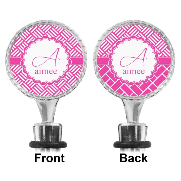 Hashtag Bottle Stopper - Front and Back