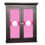 Square Weave Cabinet Decal - Medium (Personalized)