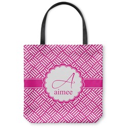 Square Weave Canvas Tote Bag (Personalized)