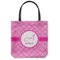 Square Weave Canvas Tote Bag (Personalized)