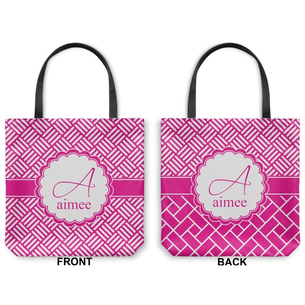 Hashtag Canvas Tote - Front and Back