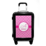 Square Weave Carry On Hard Shell Suitcase (Personalized)