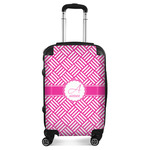 Square Weave Suitcase (Personalized)