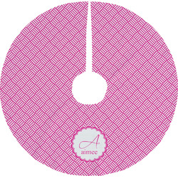 Square Weave Tree Skirt (Personalized)