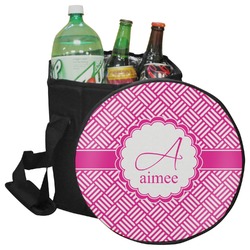 Square Weave Collapsible Cooler & Seat (Personalized)