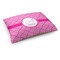 Square Weave Dog Bed - Medium w/ Name and Initial
