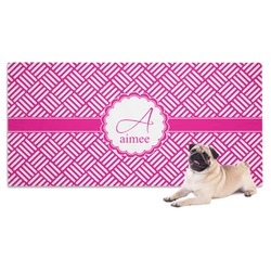 Square Weave Dog Towel (Personalized)