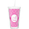 Square Weave Double Wall Tumbler with Straw (Personalized)
